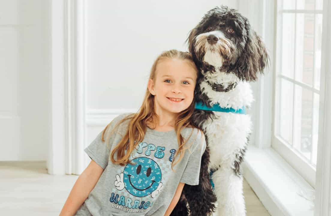Kennedy's Type 1 Diabetes Journey and Her Lifesaving Alert Dog, Kona